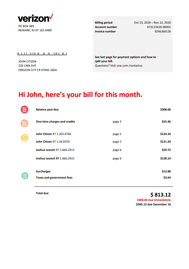  Minol USA business utility bill 